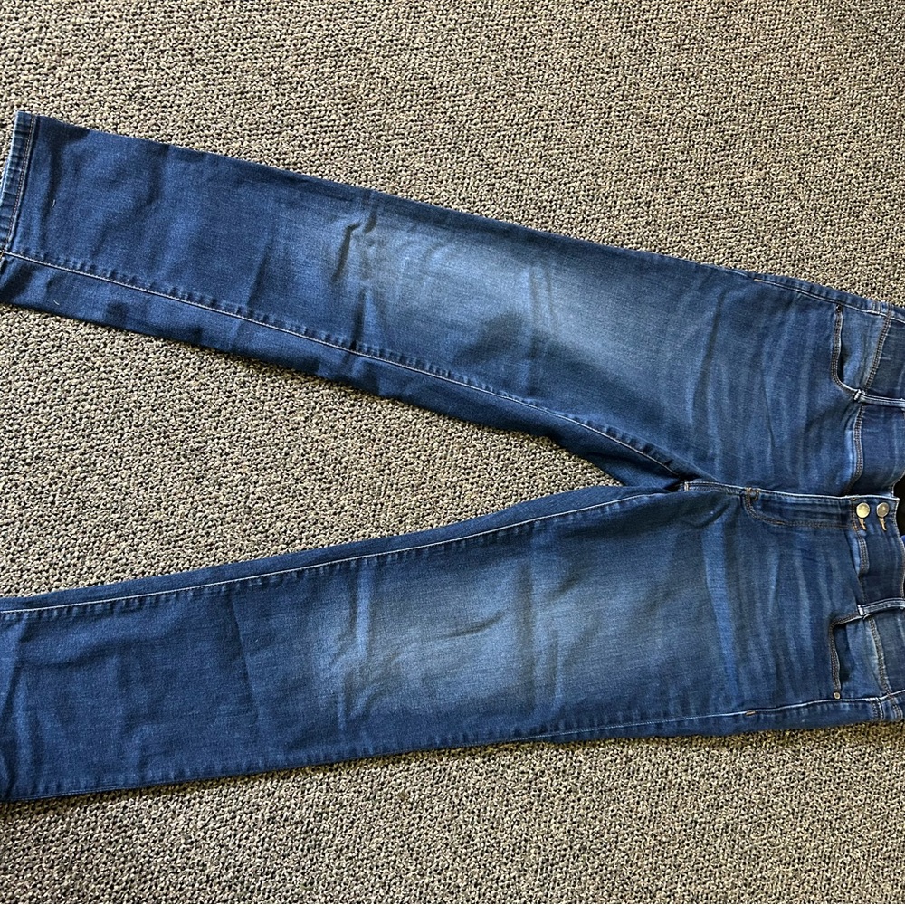 Apt. 9 Classic Blue Straight-Leg Jeans